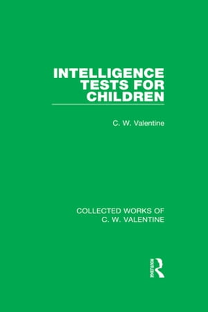 Intelligence Tests for Children