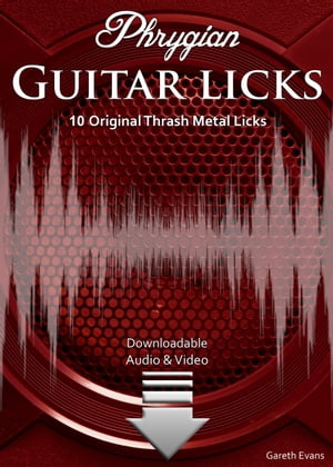 Phrygian Guitar Licks 10 Original Thrash Metal L