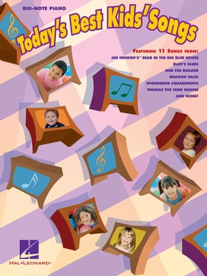 Today's Best Kids' Songs (Songbook)