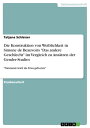 Die Konstruktion von Weiblichkeit in Simone de Beauvoirs 'Das andere Geschlecht' im Vergleich zu Ans?tzen der Gender-Studies 'Niemand wird als Frau geboren'