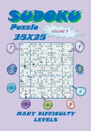 Sudoku Puzzle 25X25, Volume 5