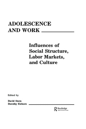 Adolescence and Work