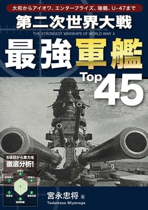 第二次世界大戦 最強軍艦Top45 〜 ≪攻撃力≫ ≪防御力≫ ≪速度≫ ≪航続距離≫≪革新性≫ ≪特殊能力≫、6項目のレーダーチャートで徹底分析！