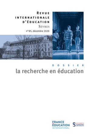 La recherche en ?ducation - Revue internationale d'?ducation s?vres 85 - Ebook