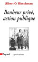 Bonheur priv?, action publique