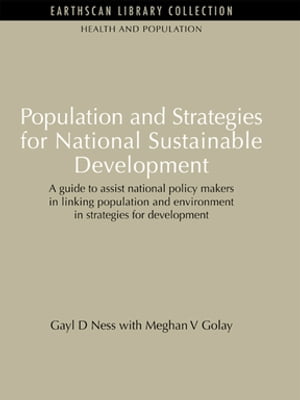 Population and Strategies for National Sustainable Development