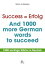 Success = Erfolg - And 1000 more German words to succeed