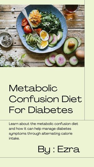 METABOLIC CONFUSION DIET FOR DIABETES
