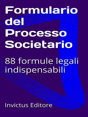 Formulario processo societario