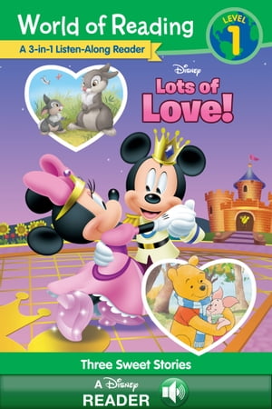 World of Reading: Disney Valentine's 3-in-1 Listen-Along Reader