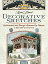 Decorative Sketches Architecture and Design Influenced by Nature in Early 20th-Century Paris