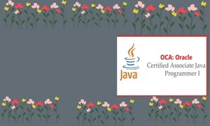 OCA : Oracle Certified associate java programmer I