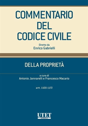 Della proprietà - artt. 1100-1172