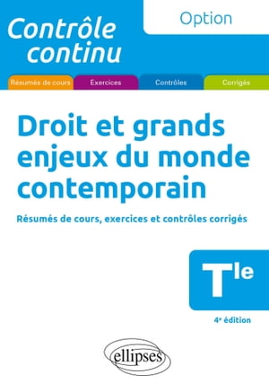 Droit et grands enjeux du monde contemporain - Terminale