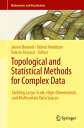 Topological and Statistical Methods for Complex Data Tackling Large-Scale, High-Dimensional, and Multivariate Data Spaces