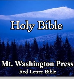 The Holy Bible: Red Letter Bible