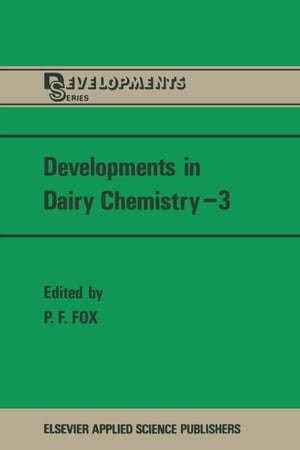 Developments in Dairy Chemistryー3 Lactose and Minor Constituents