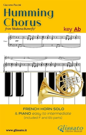 Humming Chorus - French Horn and Piano (Key Ab)