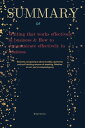 Writing that works effectively in business How to communicate effectively in business Business composing is about lucidity, quickness and eye-catching manner of speaking. Whether or not you 039 re composing any【電子書籍】 Brian Levron