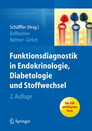 Funktionsdiagnostik in Endokrinologie, Diabetologie und Stoffwechsel