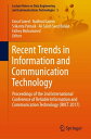 Recent Trends in Information and Communication Technology Proceedings of the 2nd...