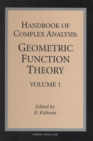 Handbook of Complex Analysis