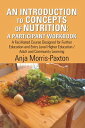 An Introduction to Concepts of Nutrition: a Part