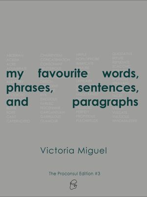 ŷKoboŻҽҥȥ㤨my favourite words, phrases, sentences, and paragraphsŻҽҡ[ Victoria Miguel ]פβǤʤ650ߤˤʤޤ