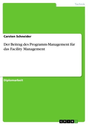 Der Beitrag des Programm-Management f?r das Facility Management