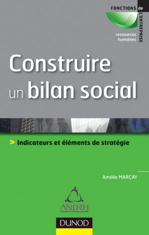 Construire un bilan social Outil de pilotage et de d?veloppement strat?gique