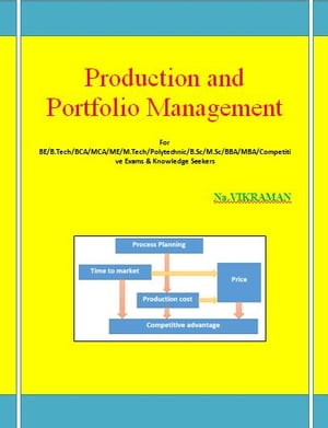 PRODUCTION AND PORTFOLIO MANAGEMENT