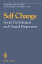 Self Change Social Psychological and Clinical Perspectives【電子書籍】