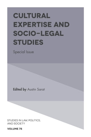 Cultural Expertise and Socio-Legal Studies Special Issue