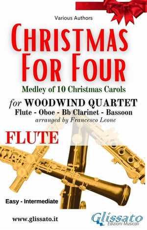 ＜p＞＜strong＞Flute＜/strong＞ part of "Christmas for four" Medley of 10 Christmas Carols arranged for Woodwind Quartet (Flute,Oboe,Bb Clarinet, Bassoon or Bb Bass Clarinet / easy-intermediate) by Francesco Leone. Score and others parts available separately. (duration 6.30)＜/p＞ ＜ul＞ ＜li＞Contents: Winter's Snow, Sans Day Carol, Ding Dong Merrily on High, Bring a Torch Jeanette Isabella, In the Bleak Midwinter, Angels from the Realms of Glory, The Gloucestershire Wassail, Good King Wenceslas, Away in a Manger, The First Noel.＜/li＞ ＜li＞Contains songs information in English, French, German, Spanish, Portuguese, Italian, Korean, Japanese, Chinese.＜/li＞ ＜/ul＞ ＜p＞- Musica natalizia per quartetto di fiati - Musique de No?l pour quatuor ? vent - Weihnachtsmusik f?r Holzbl?serquartett - M?sica navide?a para cuarteto de viento-madera - M?sica de Natal para quarteto de sopros de madeira - ????? ??? ????? ?? - 木管四重奏のクリスマス音楽 - 木管四重奏??音?＜/p＞画面が切り替わりますので、しばらくお待ち下さい。 ※ご購入は、楽天kobo商品ページからお願いします。※切り替わらない場合は、こちら をクリックして下さい。 ※このページからは注文できません。