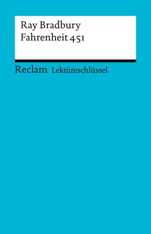 ＜p＞Reclams "Fremdsprachen-Lekt?reschl?ssel" folgen dem bew?hrten Aufbau- und Darstellungsprinzip der Lekt?reschl?ssel zur deutschen Literatur. Sie beziehen sich auf den fremdsprachigen Originaltext (wenn m?glich in Reclams Roter Reihe), sind aber auf Deutsch verfasst und unterst?tzen ebenso die Lekt?re der deutschen ?bersetzung. Eine "Checkliste" enth?lt Aufgaben zur Verst?ndniskontrolle in der Fremdsprache. Unter dem Darstellungstext stehen ?bersetzungshilfen und Schl?sselbegriffe in der Fremdsprache, um die Bearbeitung dieser Aufgaben und ein fremdsprachiges Referieren ?ber das Werk zu erleichtern. Lekt?reschl?ssel erschlie?en einzelne literarische Werke. Um eine Interpretation als Zentrum gruppieren sich 10 wichtige Verst?ndniszug?nge: * Erstinformation zum Werk * Inhaltsangabe * Personen (Konstellationen) * Werk-Aufbau (Strukturskizze) * Wortkommentar * Interpretation * Autor und Zeit * Rezeption * "Checkliste" zur Verst?ndniskontrolle * Lekt?retipps mit Filmempfehlungen * Raum f?r Notizen Bei 451 Grad Fahrenheit f?ngt Papier Feuer, auch das Papier in den B?chern, von denen sich Bradburys Zukunftsstaat bedroht f?hlt. Feuerwehrmann Guy Montag hat mit seinen Kollegen die Aufgabe, B?cher aufzusp?ren und zu verbrennen. Als er Clarissa kennen lernt, die ihn davon ?berzeugt, dass Literatur f?rs Leben n?tig ist, ?ndert er seine Ansichten ? und wird zum Rebellen.＜/p＞画面が切り替わりますので、しばらくお待ち下さい。 ※ご購入は、楽天kobo商品ページからお願いします。※切り替わらない場合は、こちら をクリックして下さい。 ※このページからは注文できません。