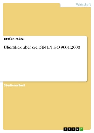 Überblick über die DIN EN ISO 9001:2000