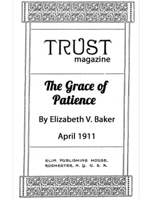 The Grace of PatienceŻҽҡ[ Elizabeth V. Baker ]