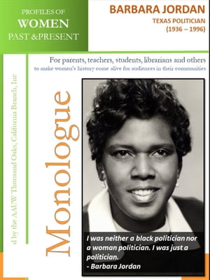 Profiles of Women Past & Present – Barbara Jordan, Texas Politician (1936-1996)