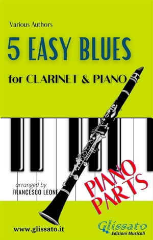 5 Easy Blues - Clarinet & Piano (Piano parts)