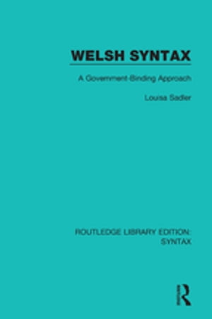 Welsh Syntax A Government-Binding Approach