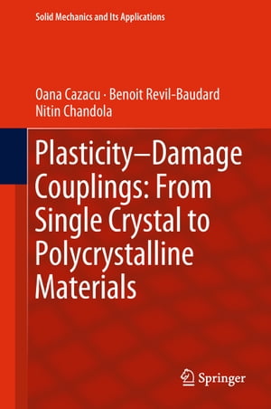 Plasticity-Damage Couplings: From Single Crystal to Polycrystalline Materials