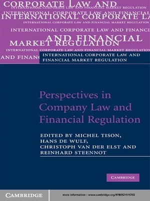 Perspectives in Company Law and Financial Regulation