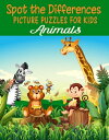 Spot the Differences_ Picture Puzzles For Kids_Animals Find 5 Differences Betwee...
