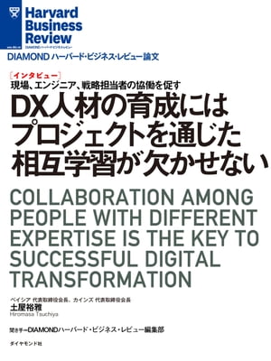 DX人材の育成にはプロジェクトを通じた相互学習が欠かせない（インタビュー）