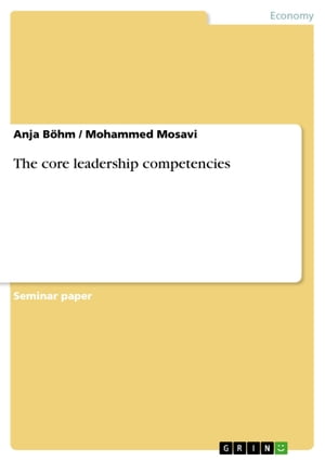 The core leadership competencies