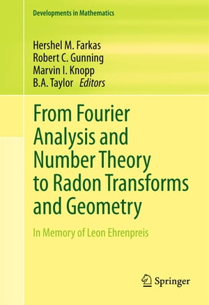 From Fourier Analysis and Number Theory to Radon Transforms and Geometry