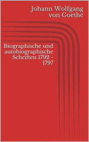 Biographische und autobiographische Schriften 17