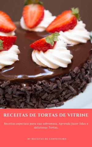 Livro Receitas de Tortas de Vitrine