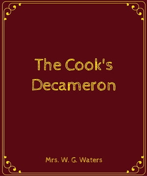 The Cook's Decameron