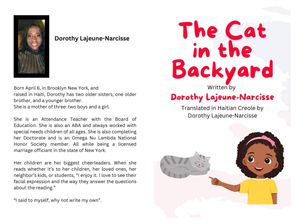 The Cat in the Backyard